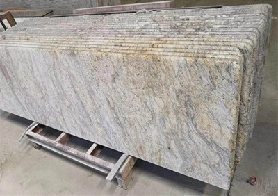 Kultainen keltainen graniittitaso