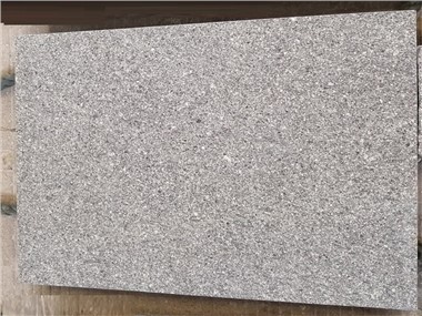 Flamed vihreä porfyyri kivilaatta