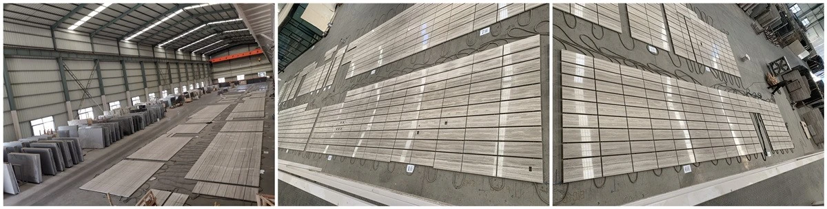 Guizhou white wood vein marble for floor and wall Guizhou white wood vein marble for floor and wall